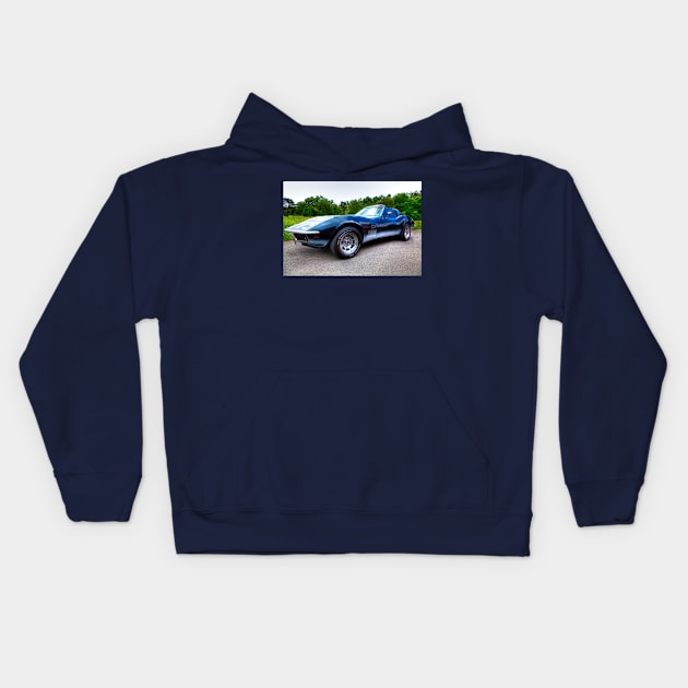 Chevrolet chevy mako shark corvette  XP-755 concept car Kids Hoodie by tommysphotos